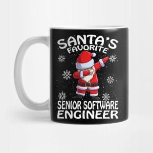 Santas Favorite Senior Software Engineer Christmas Mug